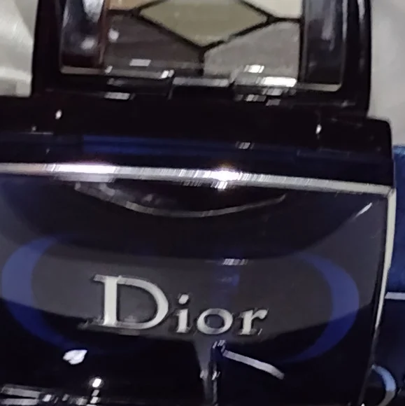 J'Adore, "My DIOR" Stunning 3-D Blue & Silver Compaq Case NWT